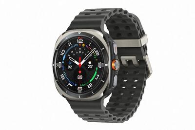 Galaxy watch ultra 47mm lte (2025) smartwatch - titanium blue