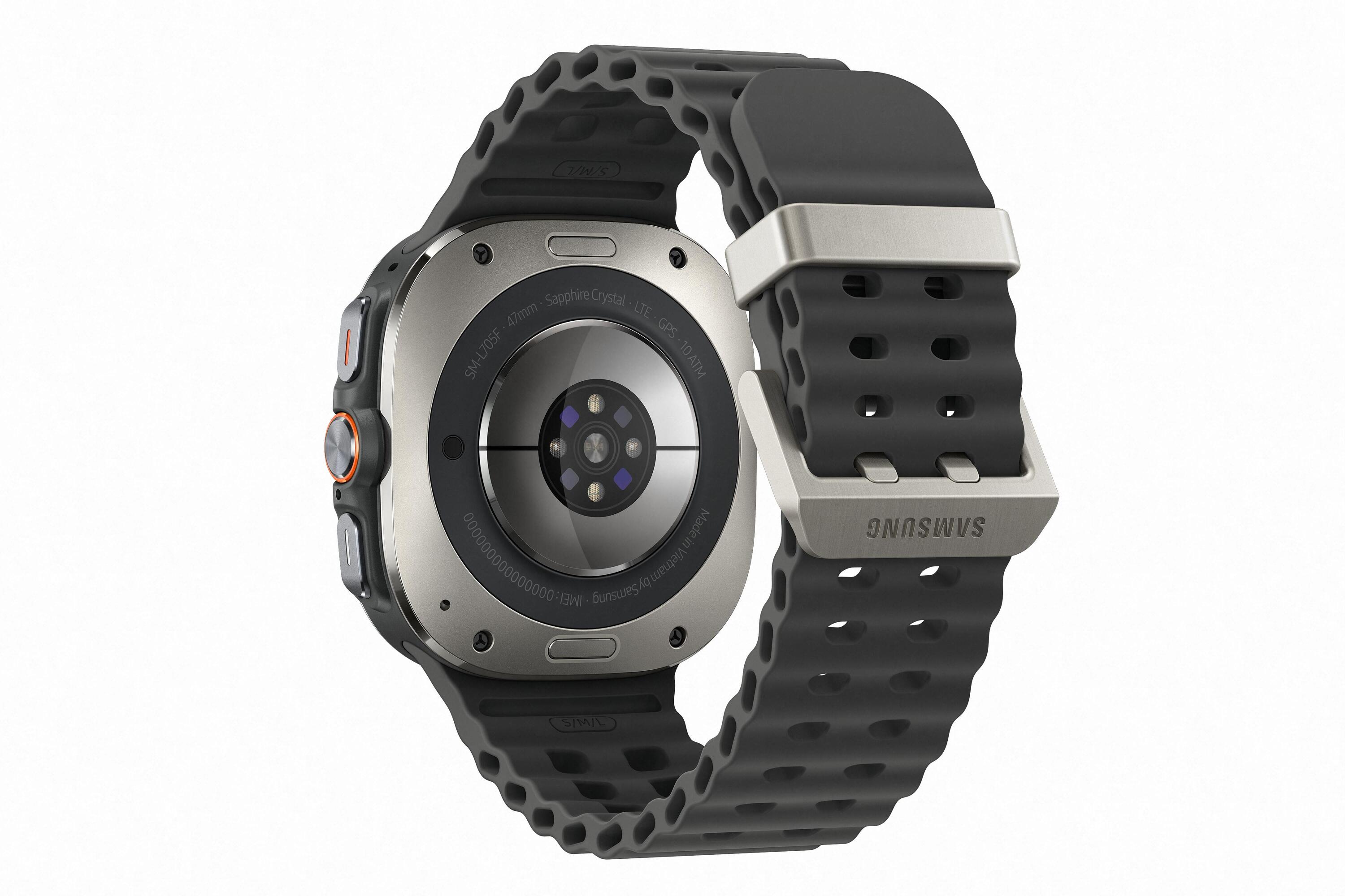 Galaxy Watch Ultra 47mm LTE Smartwatch - Titanium Silver 3/9