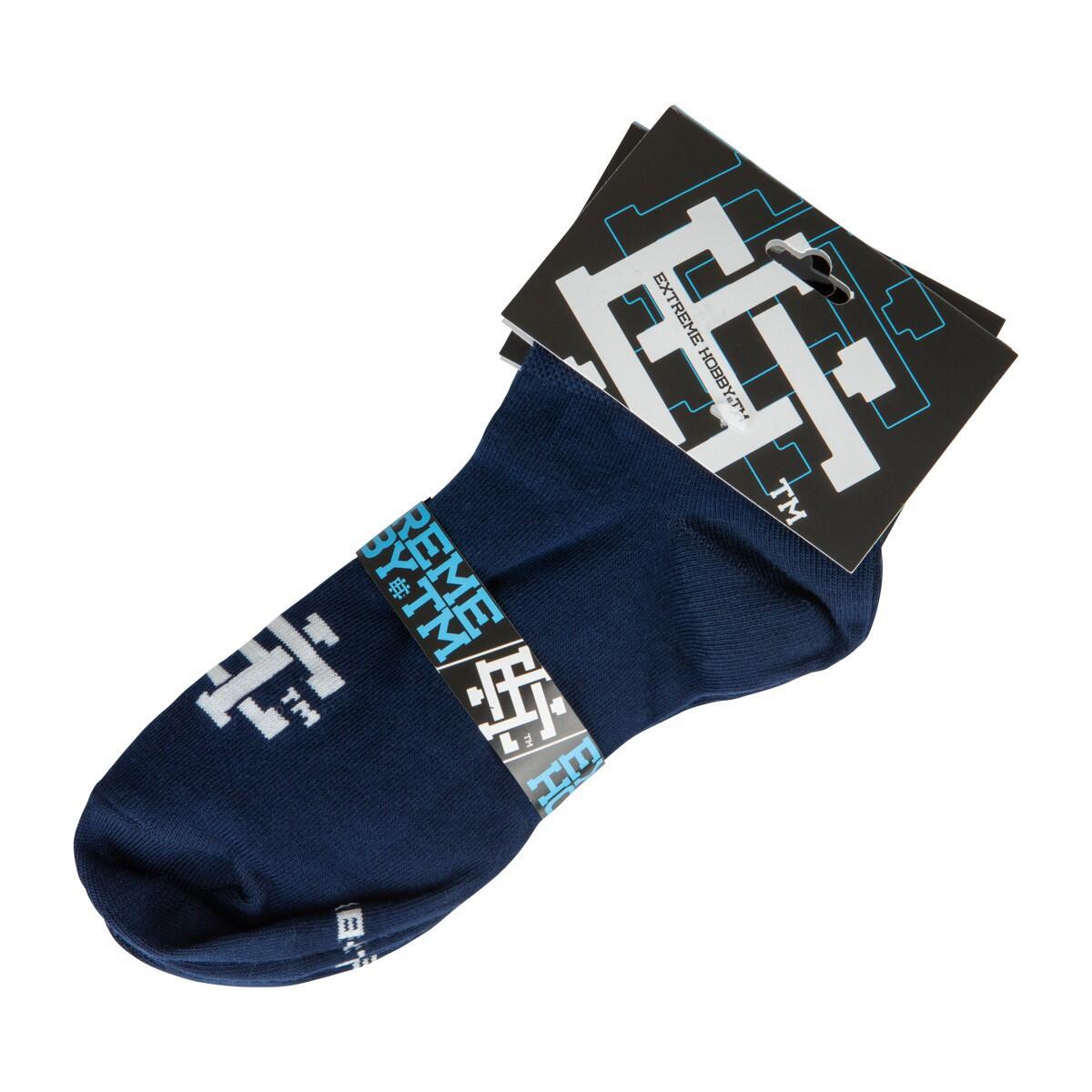 Chaussettes de sport courtes pour hommes EXTREME HOBBY HASHTAG en pack de 3 3/3