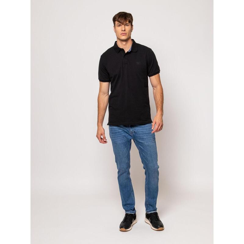 Tricou cu mânecă scurtă, cu guler, pentru bărbați DIRECT