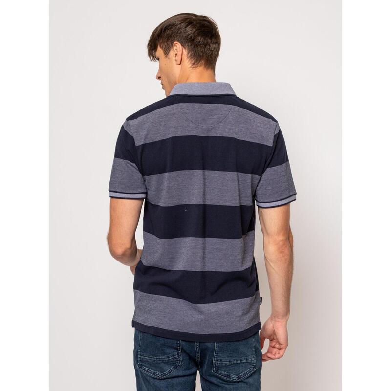 Tricou cu mânecă scurtă, cu guler, pentru bărbați DELROY