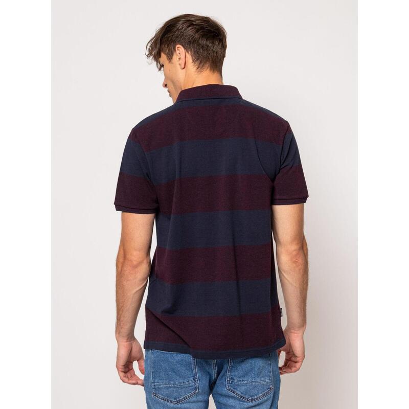 Tricou cu mânecă scurtă, cu guler, pentru bărbați DELROY
