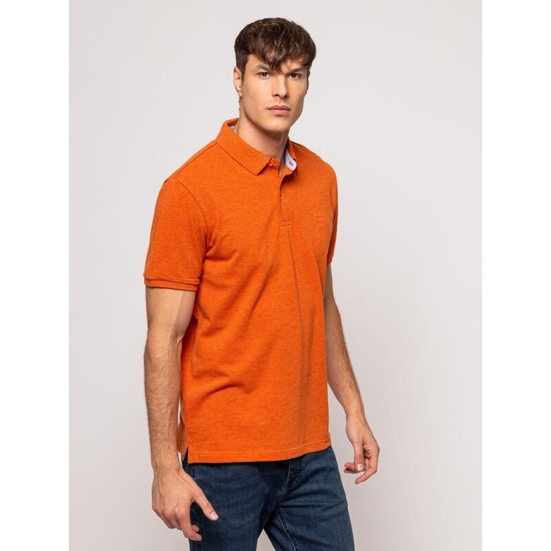 Tricou cu mânecă scurtă, cu guler, pentru bărbați DIRECT