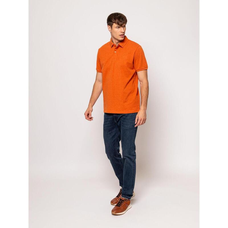 Tricou cu mânecă scurtă, cu guler, pentru bărbați DIRECT