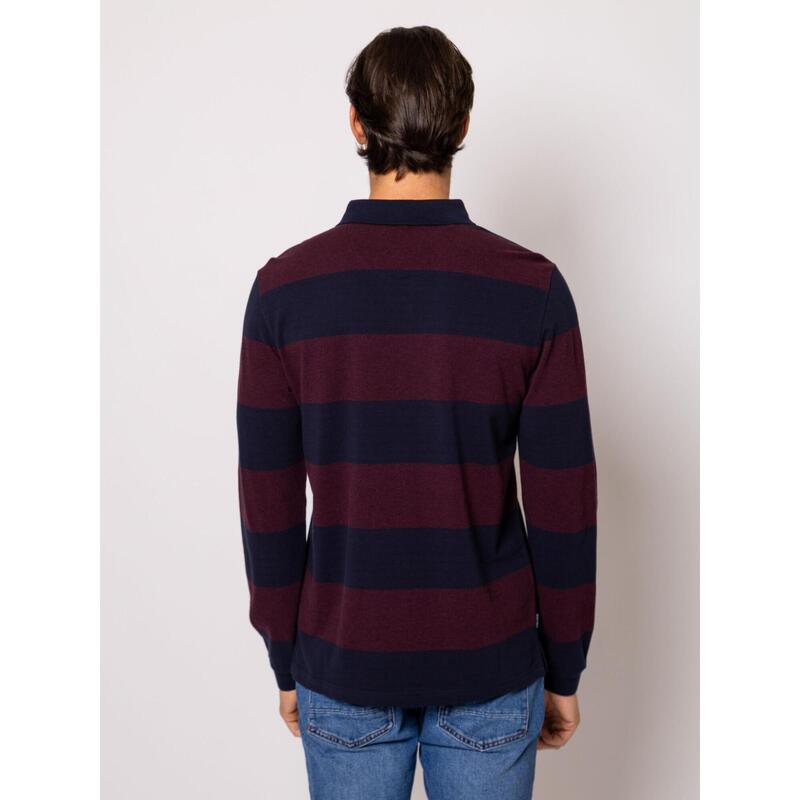 Tricou cu mânecă lungă și guler pentru bărbați CAMAR
