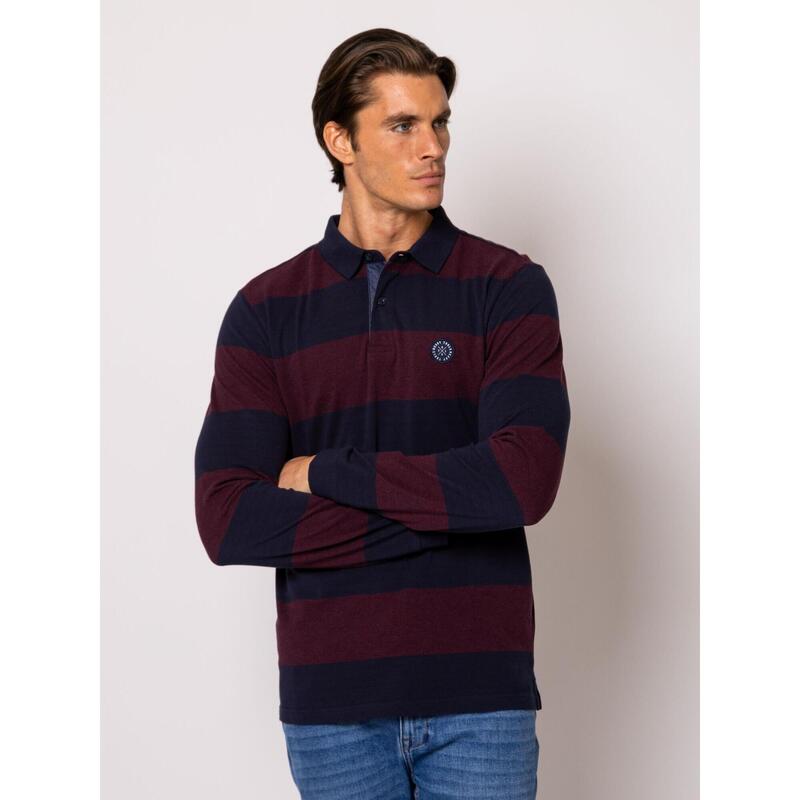 Tricou cu mânecă lungă și guler pentru bărbați CAMAR