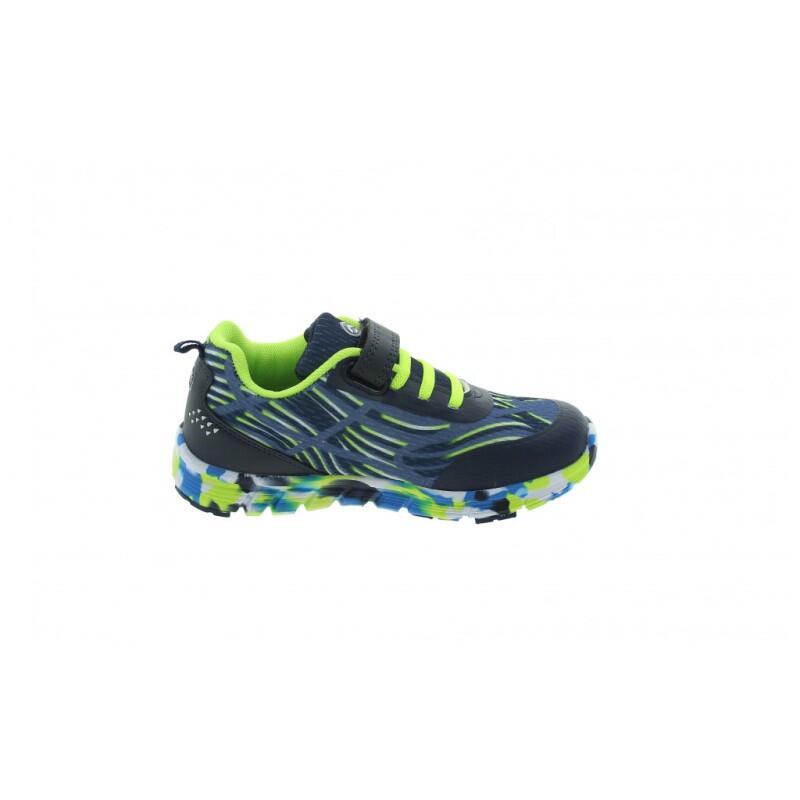 Zapatillas Running Para Niños J'hayber Rodal Navy Multicolor. Transpirables 3/7