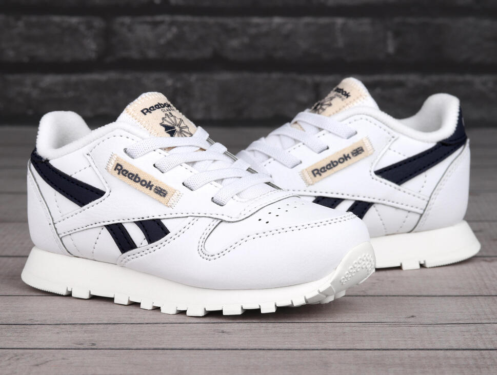 Buty dziecięce sportowe Reebok CL LTHR