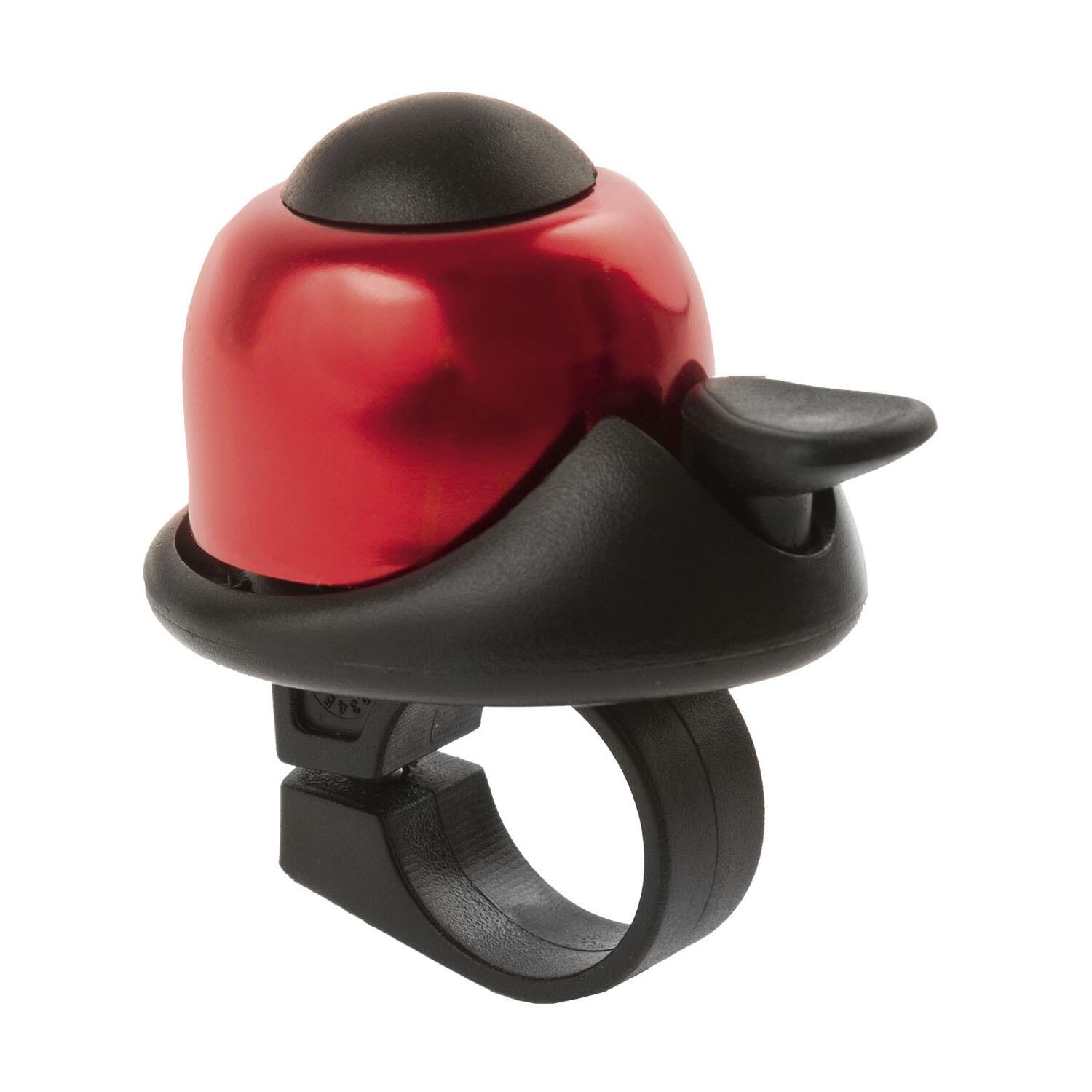 Fietsbel Bella Design Mini - Rood 1/3