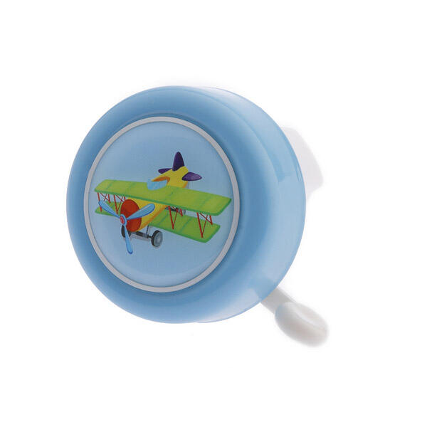 Cloche Pour Enfants 'Je Suis Un Avion' - Bleu