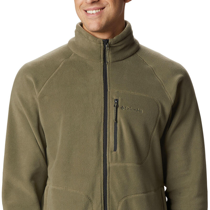 Férfi polár pulóver, Columbia Fast Trek II Full Zip Fleece, zöld