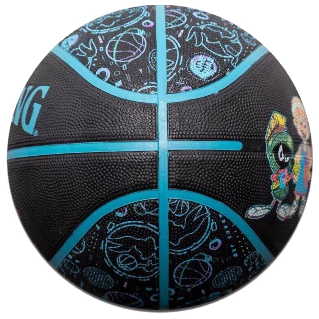Piłka do koszykówki Spalding Space Jam Tune Squad Roster Ball rozmiar 7 3/3