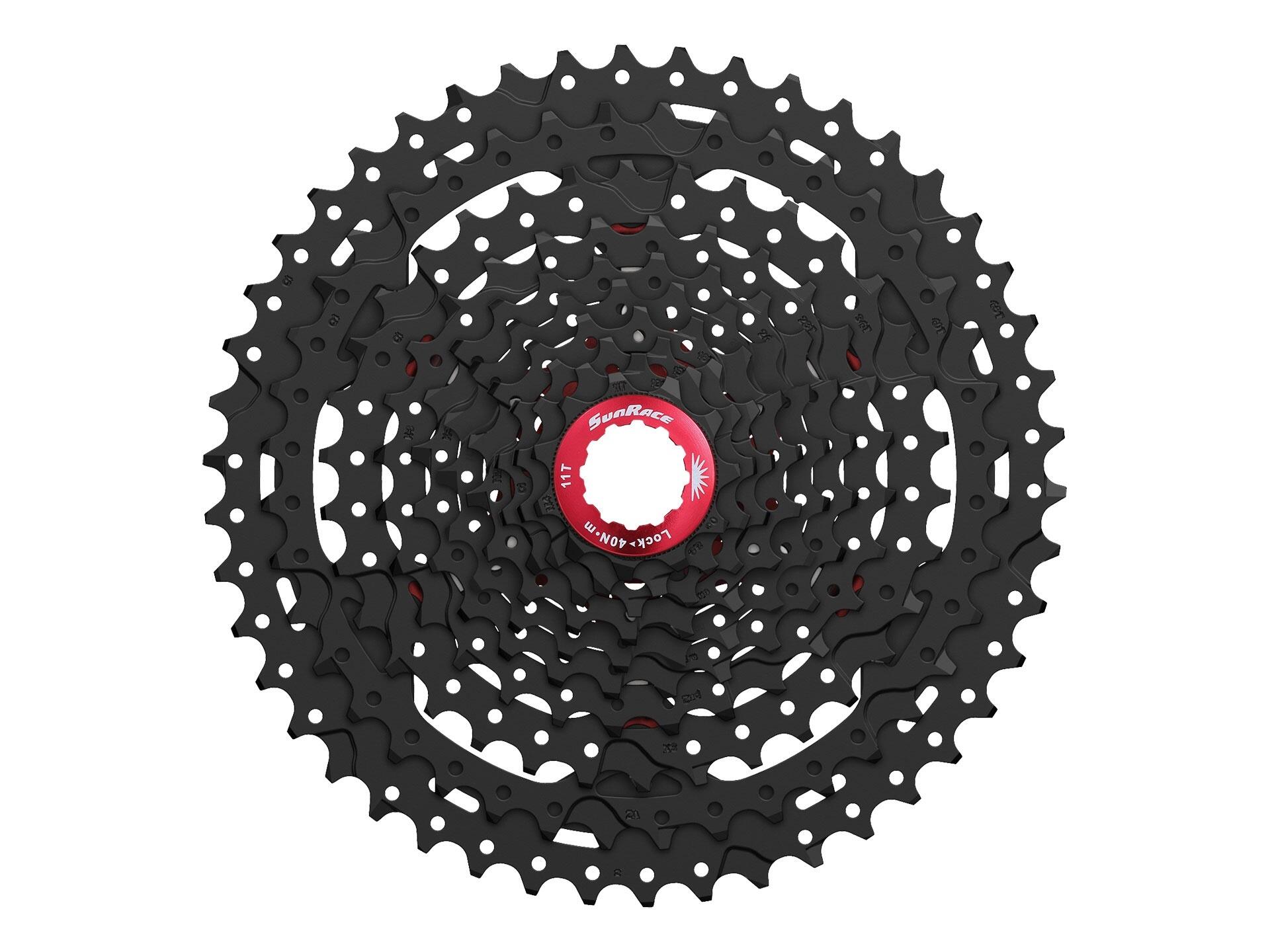 SUNRACE CSMX3 Cassette 10s Nero 2/2