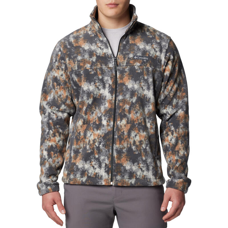 Férfi polár pulóver,  Steens Mountain Printed Jacket, zöld