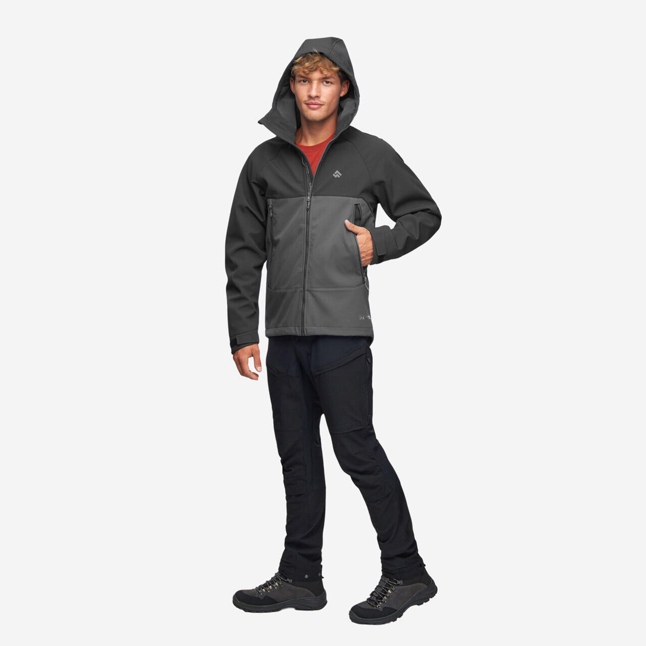 Veste softshell de randonnée Alpinus Pelat - Homme 3/5