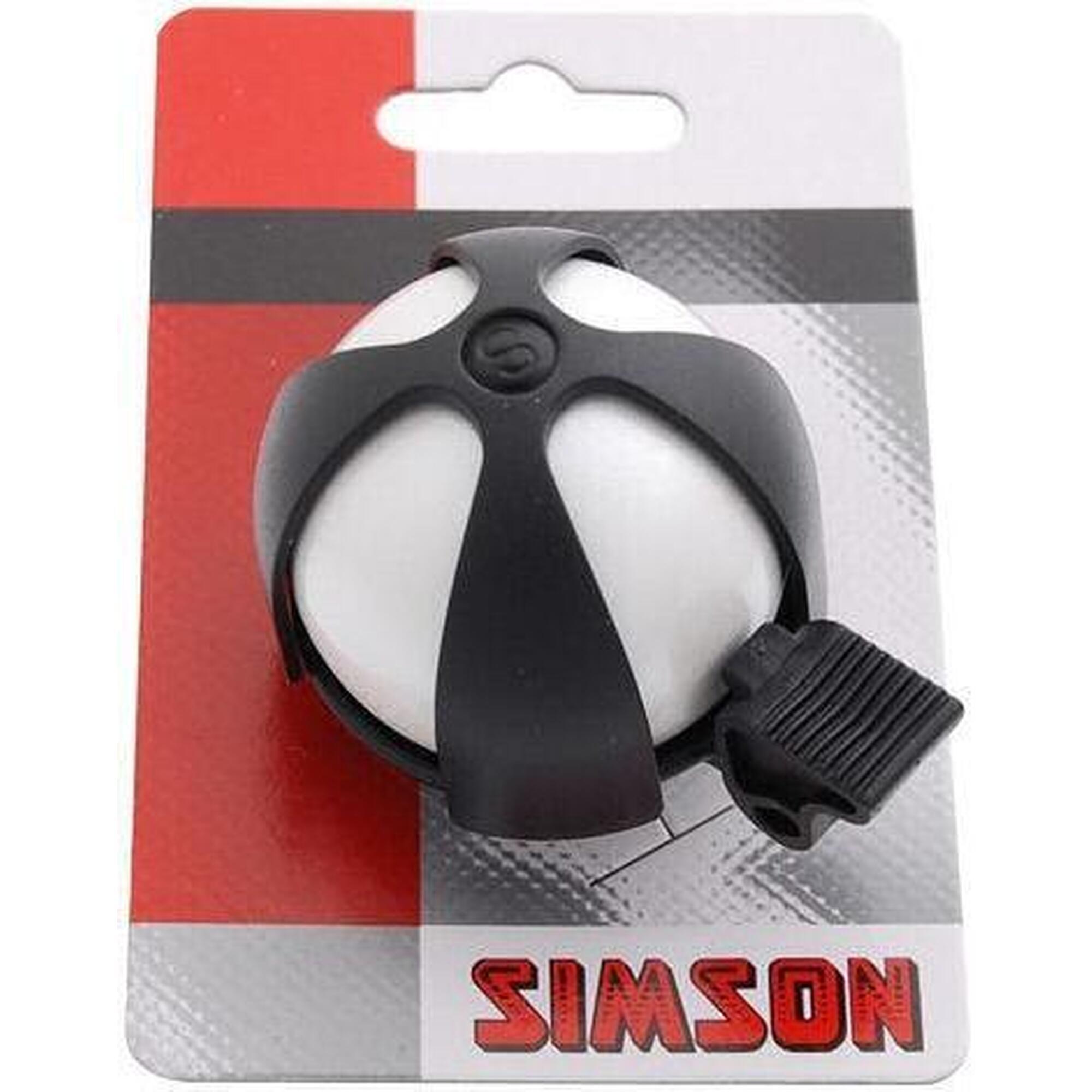Simson - Bicycle Bell Sport - Blanc/noir - Sonnette - Blanc|noir - Taille Unique - Decathlon