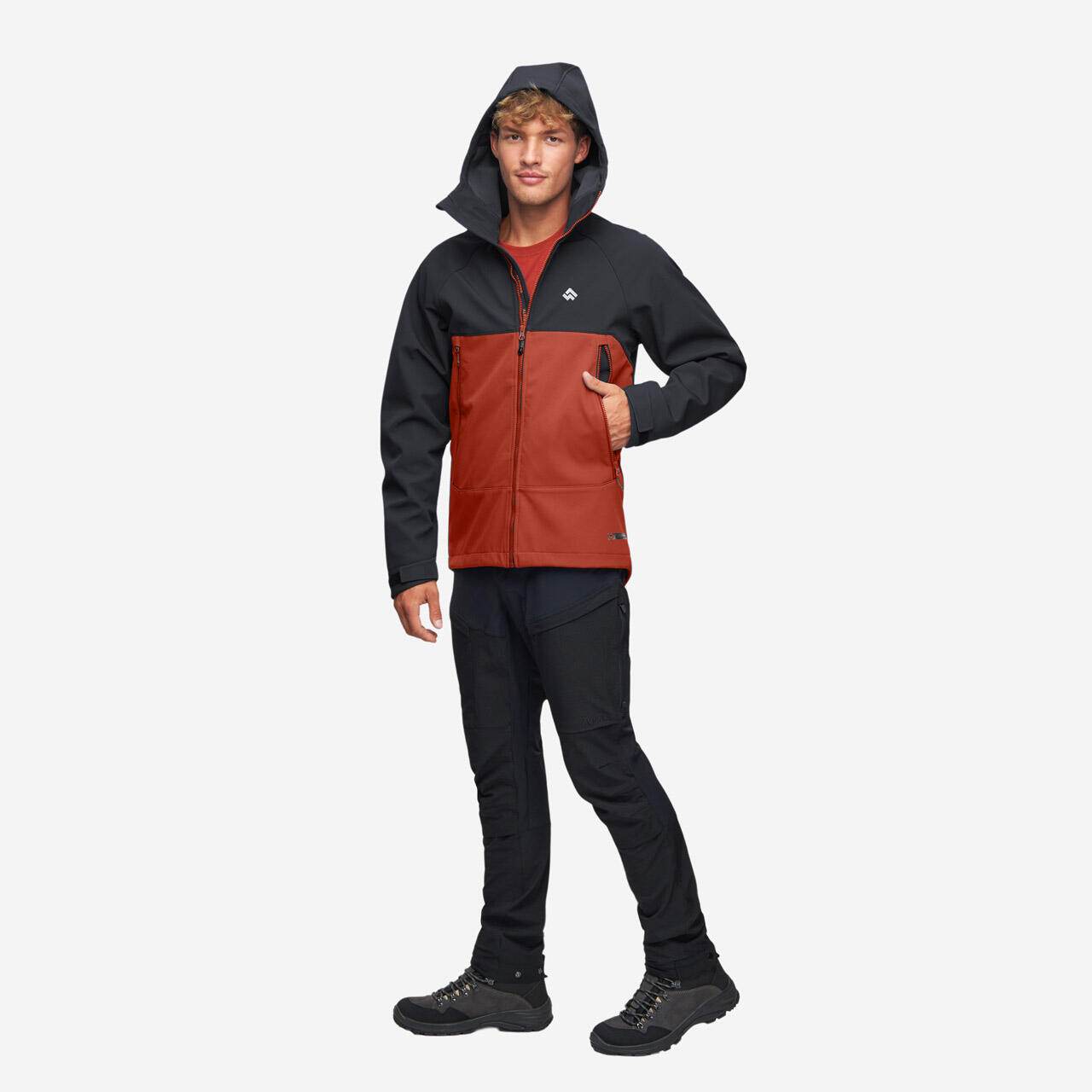 Veste softshell de randonnée Alpinus Pelat - Homme 3/5