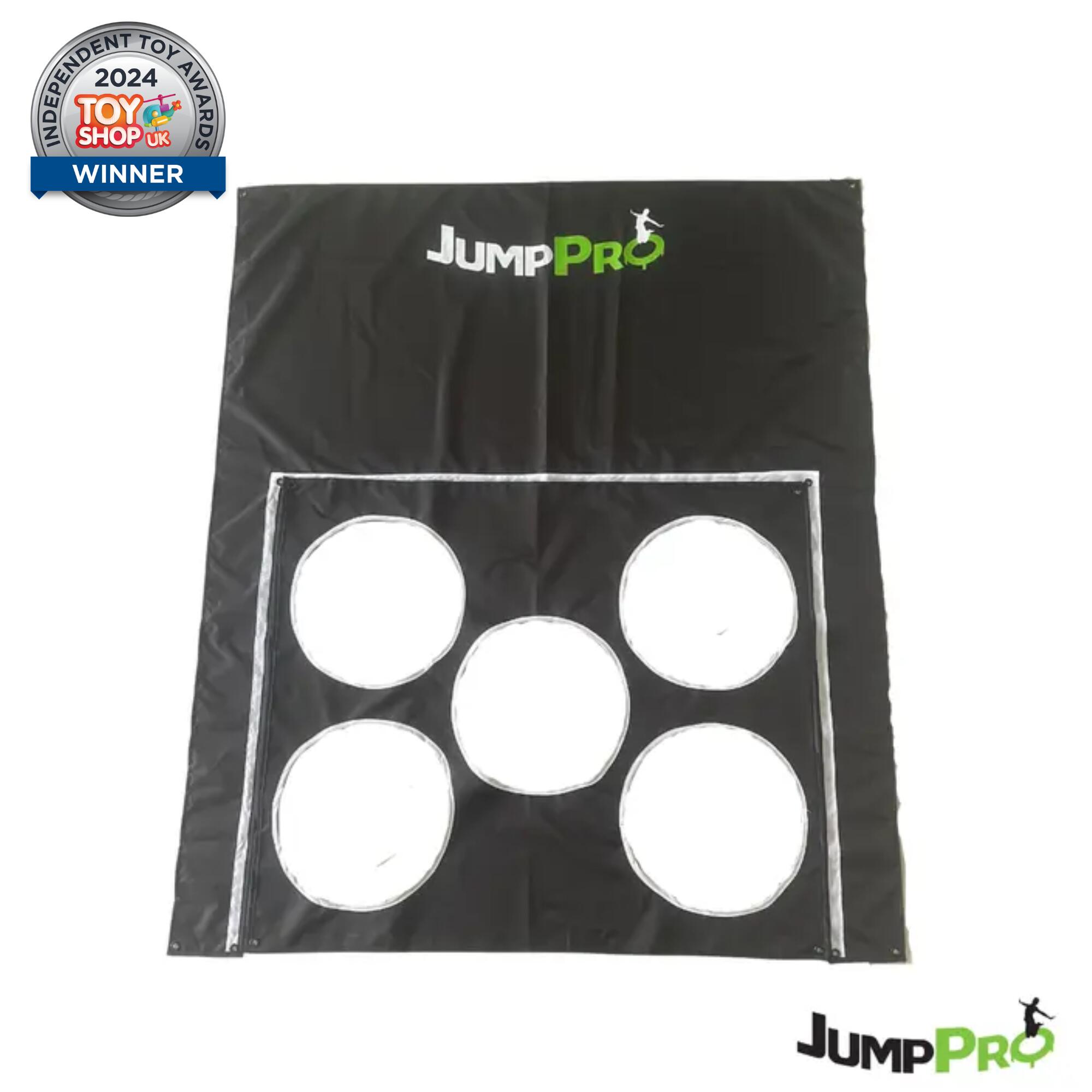 JUMPPRO JumpPRO Trampoline Goal (M) - The Only Trampoline Football Goal in the World!