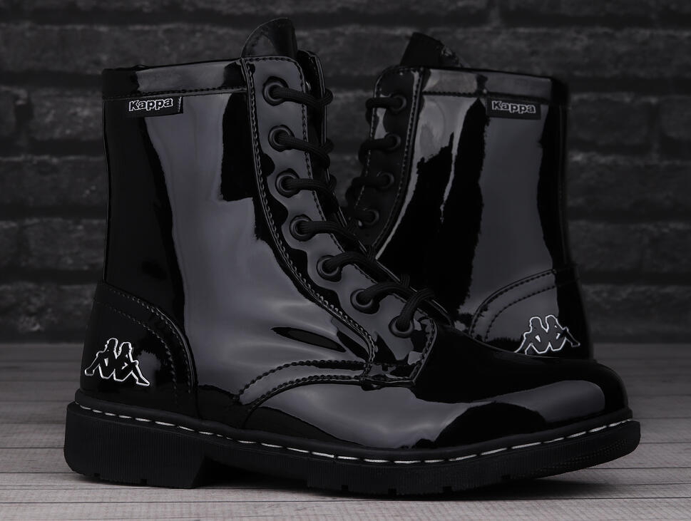 Buty do chodzenia damskie lakierowane Kappa Deenish Shine