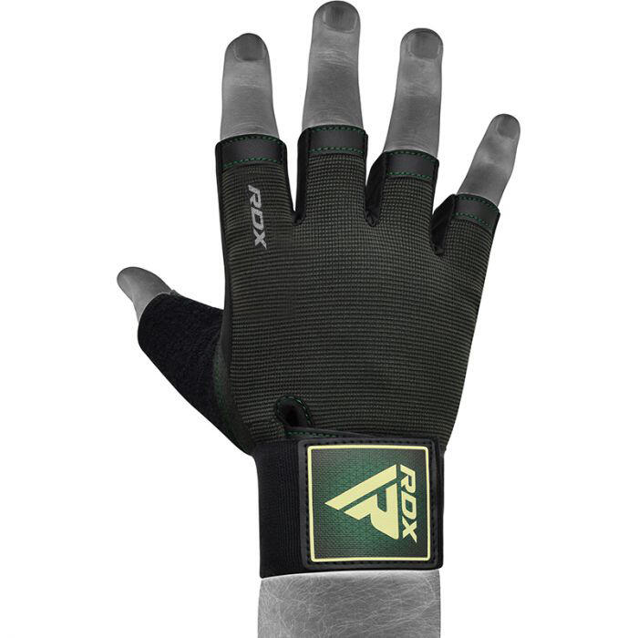 RDX T2 Weightlifting Half Finger Gym Gloves 3/6