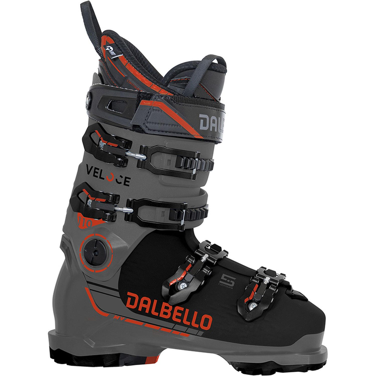 Dalbello - Chaussures De Ski Veloce 110 Mv Black Homme - Chaussures De Ski - Noir - 24,5 Cm - Decathlon