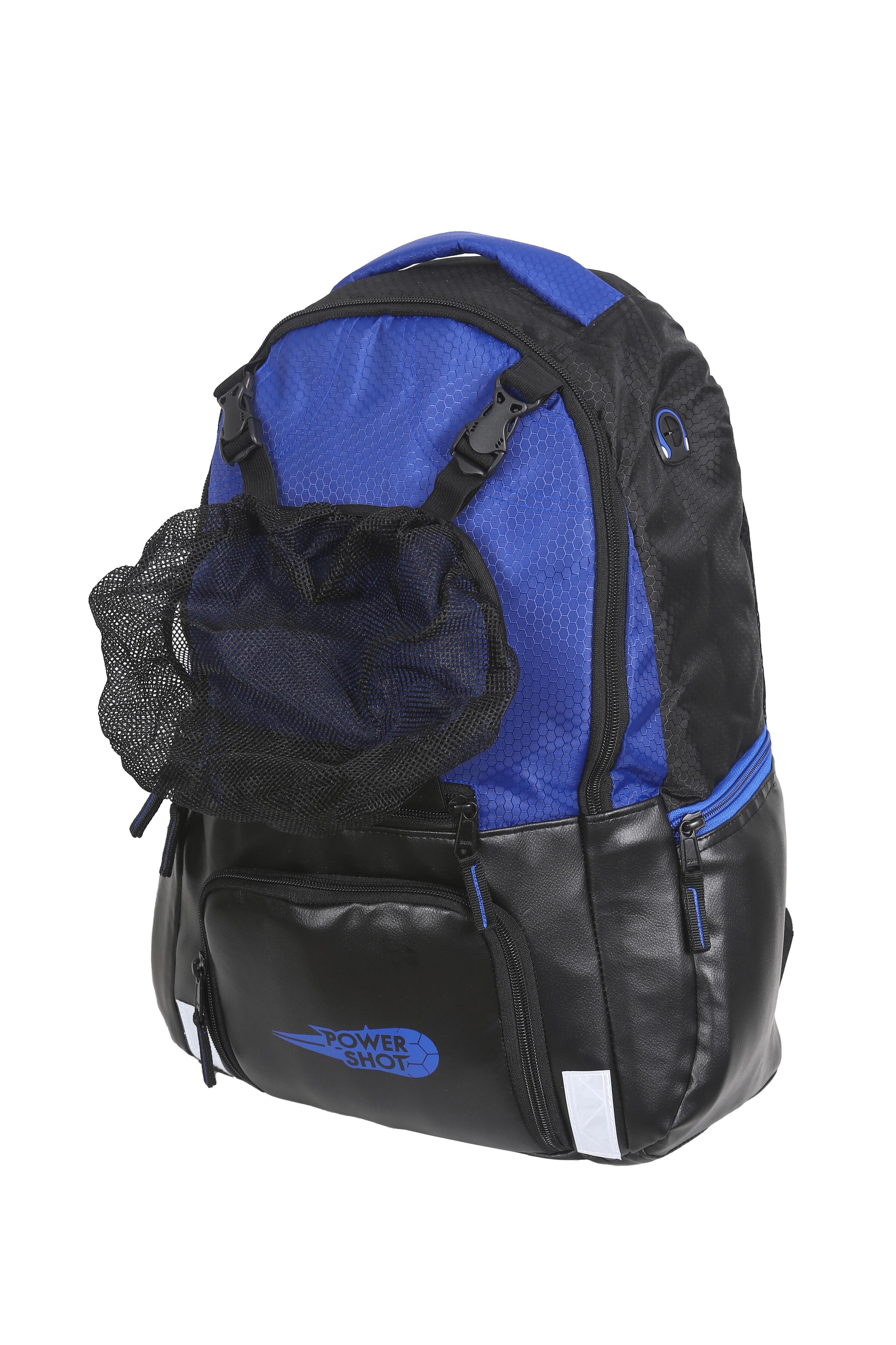 Borsa sportiva ecologica Pelota - Impermeabile - Blu e nero 4/7