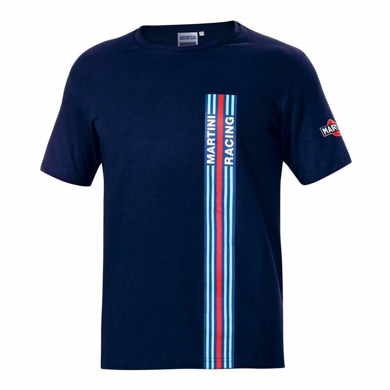 Camiseta de Manga Corta Hombre Sparco Martini Racing