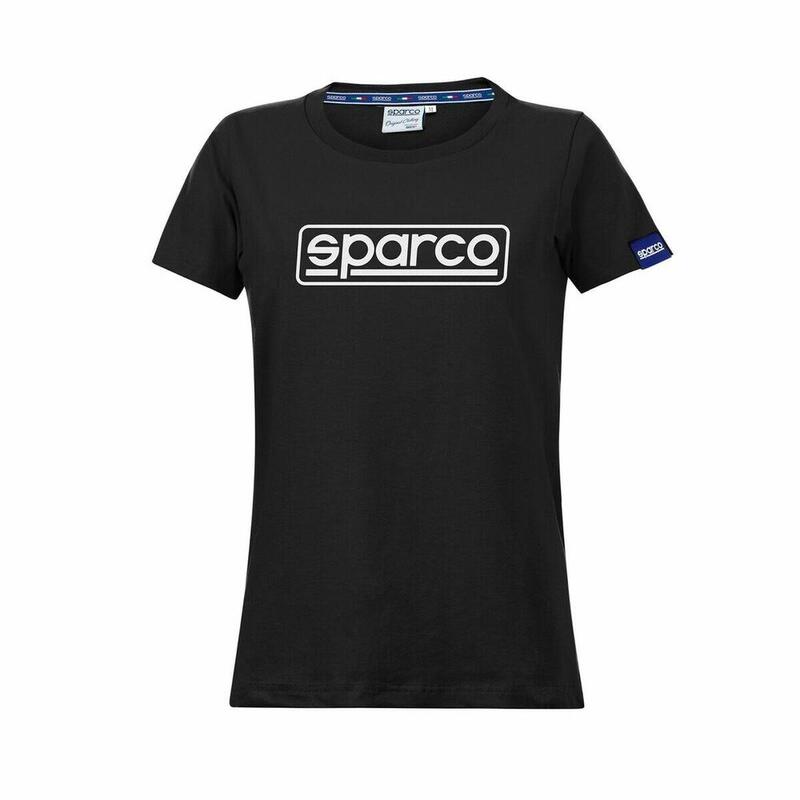 Camiseta de Manga Corta Mujer Sparco S01325NR2M