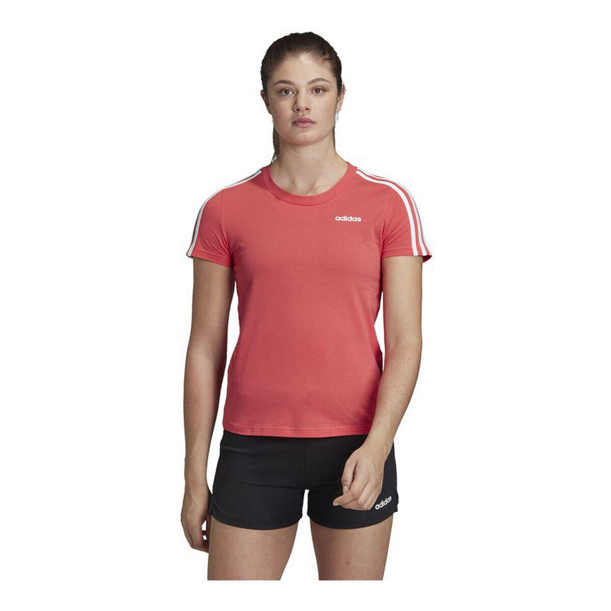 T-shirt à manches courtes femme Adidas DP2362 Rouge 3/5