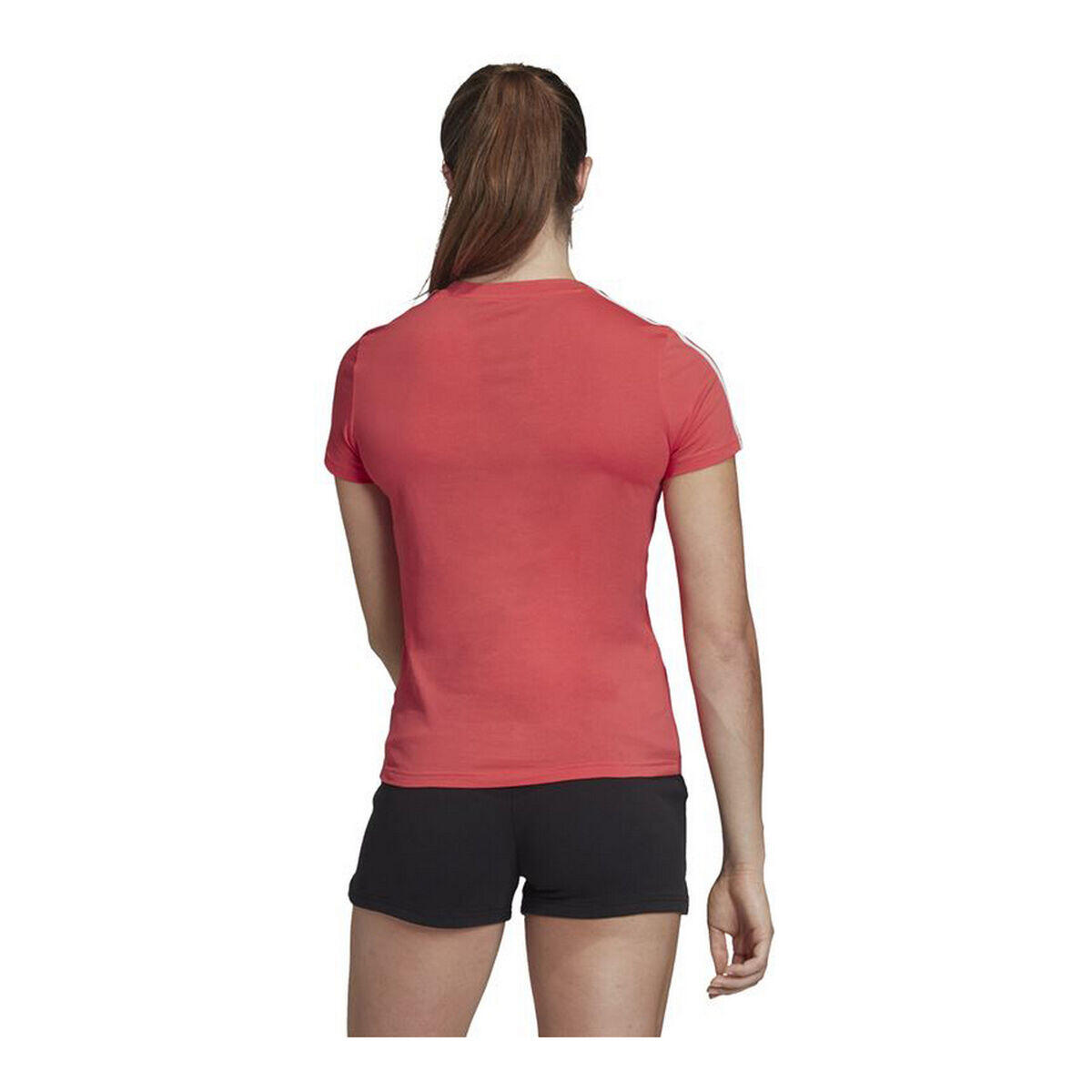 T-shirt à manches courtes femme Adidas DP2362 Rouge 4/5