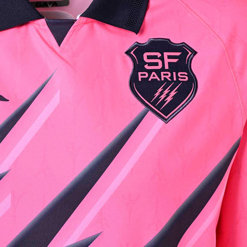 Camiseta Replica Local Stade Français París 24/25 Para Niño