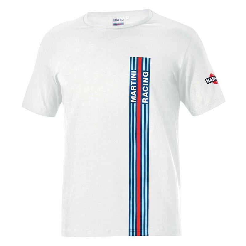 Camiseta de Manga Corta Hombre Sparco Martini Racing