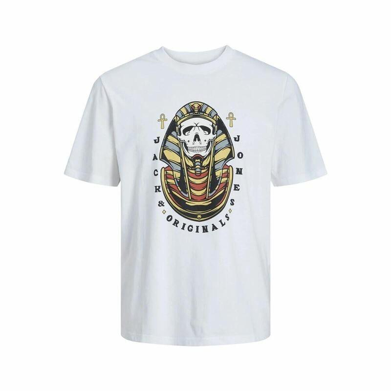 Camiseta de Manga Corta Infantil Jack & Jones Jorheavens Blanco