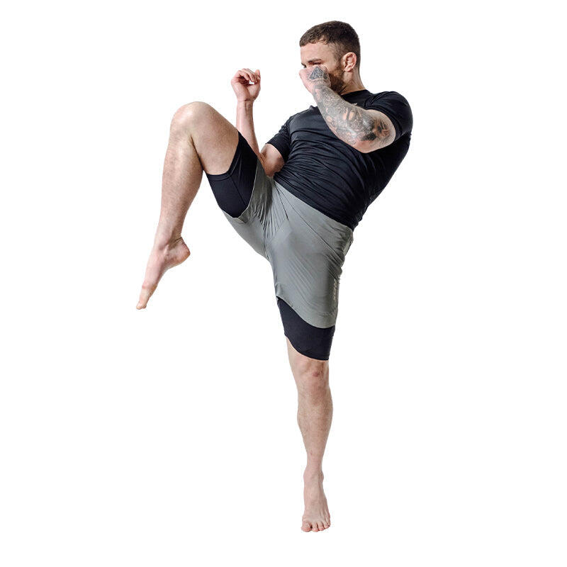 T16 2-in-1 Compression MMA Shorts 2/6