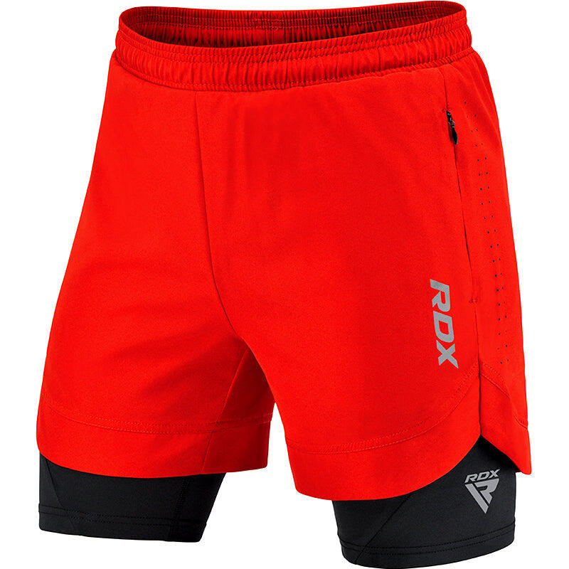 RDX T16 2-in-1 Compression MMA Shorts
