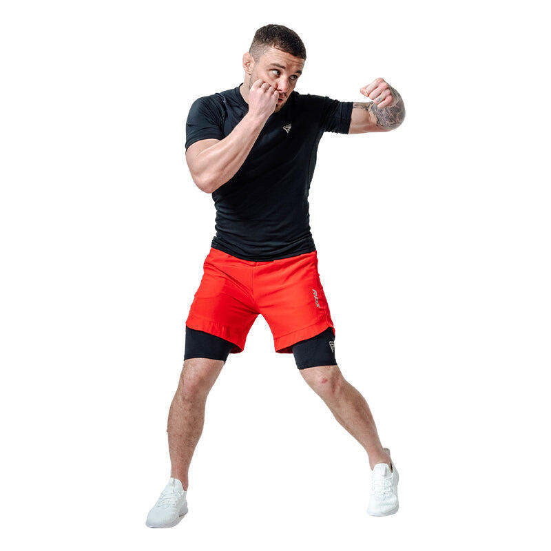Pantaloni scurți de antrenament RDX T16