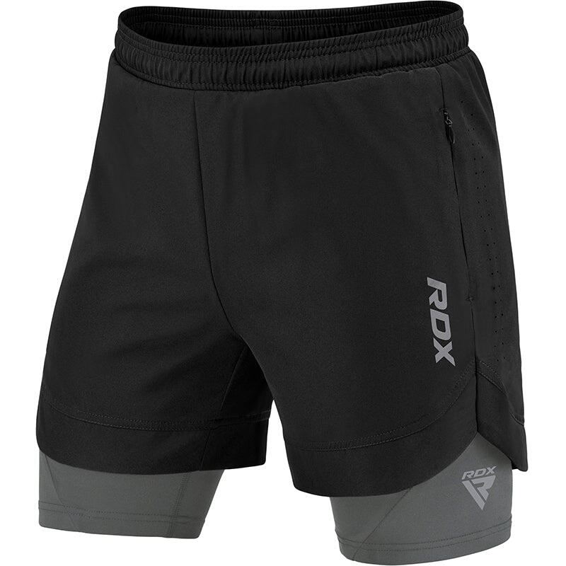Rdx - Shorts De Mma T16 - Short - Noir - Decathlon