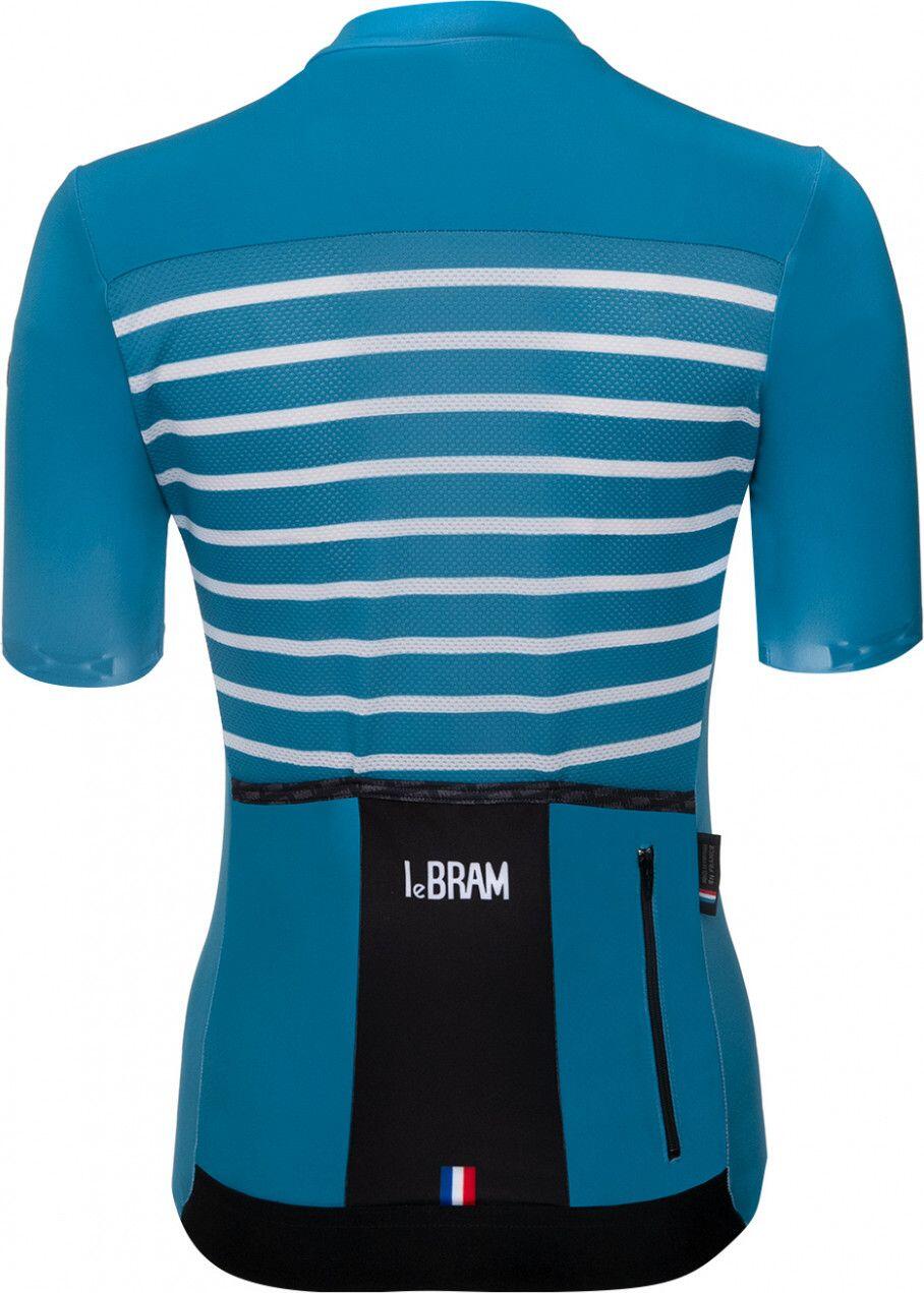 Maillot LeBram Ventoux de manga corta para mujer azul zafiro Tailored Fit 4/7