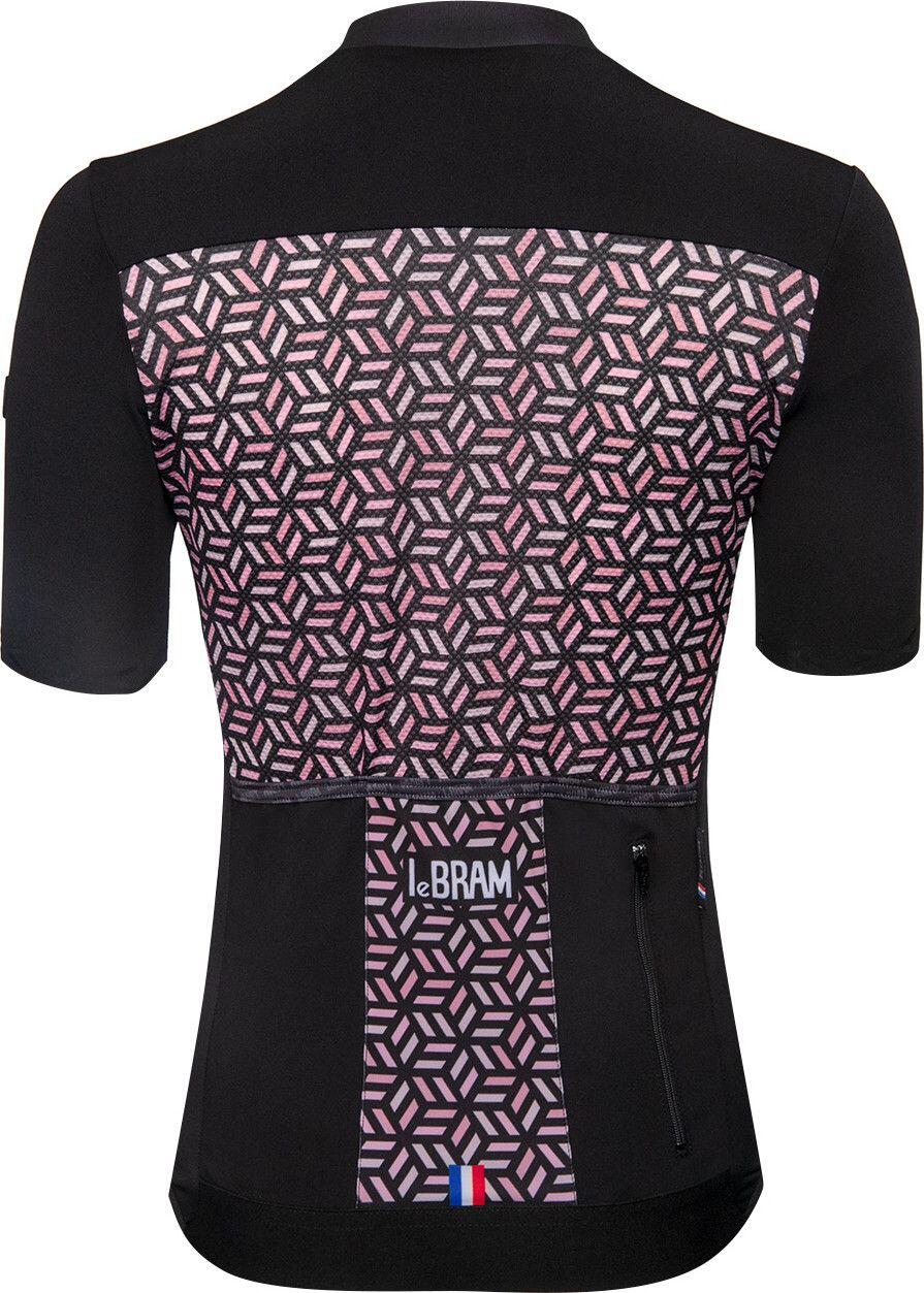 Jersey de manga corta LeBram Iron Cross para mujer Salmon Black Tailored Fit 4/7