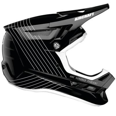 100% Fullface Helm Aircraft Composite