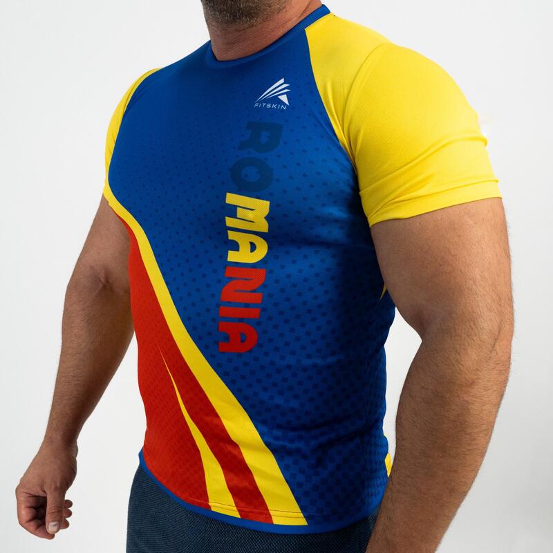 Tricou poliester masculin Fitskin Romania