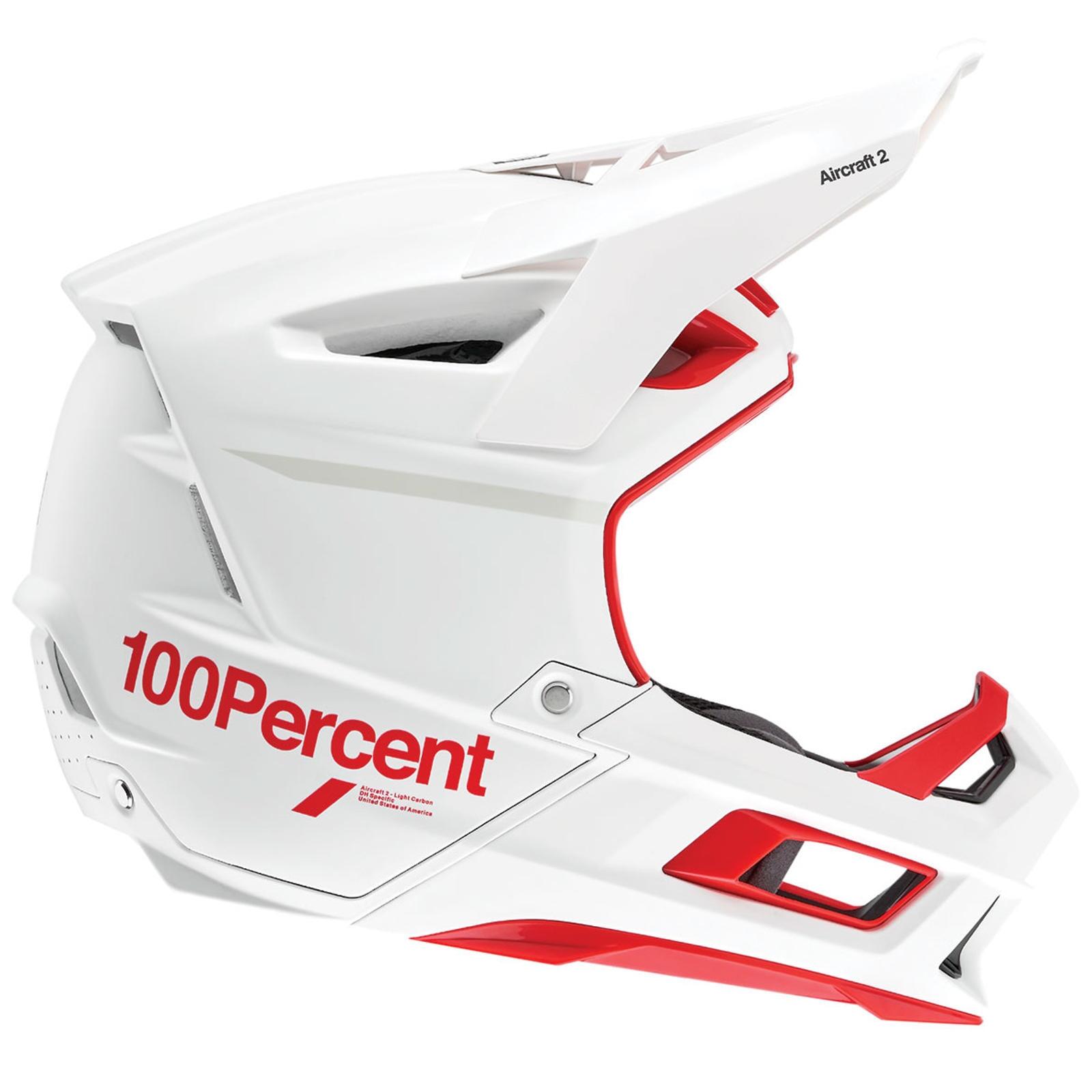 100% 100% Fullface Helm Aircraft 2 Carbon
