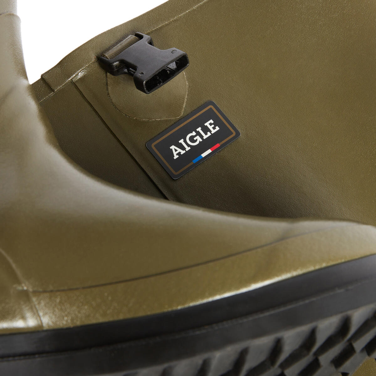 Cuissarde de pêche polyvalente TRUITE Homme Kaki 5/6