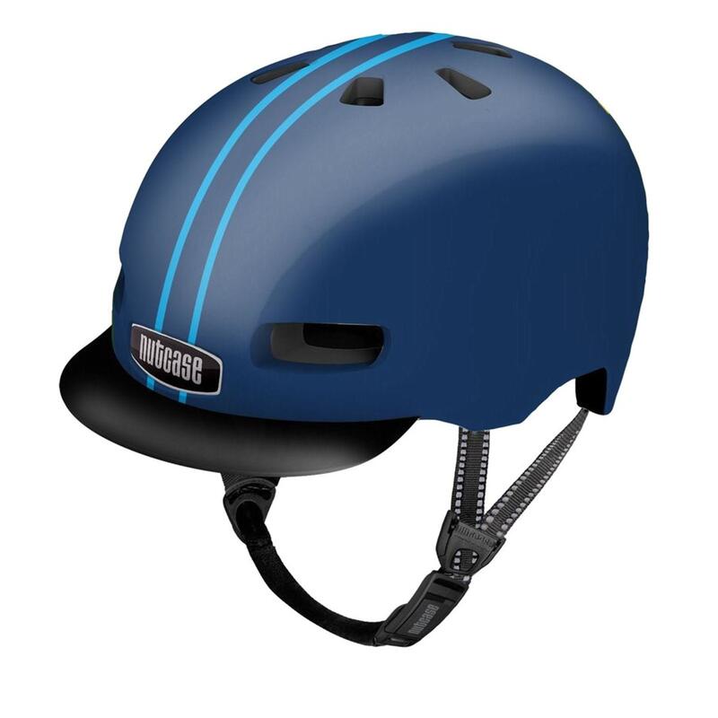 Casco de ciclismo urbano Nutcase Street Ocean Stripe