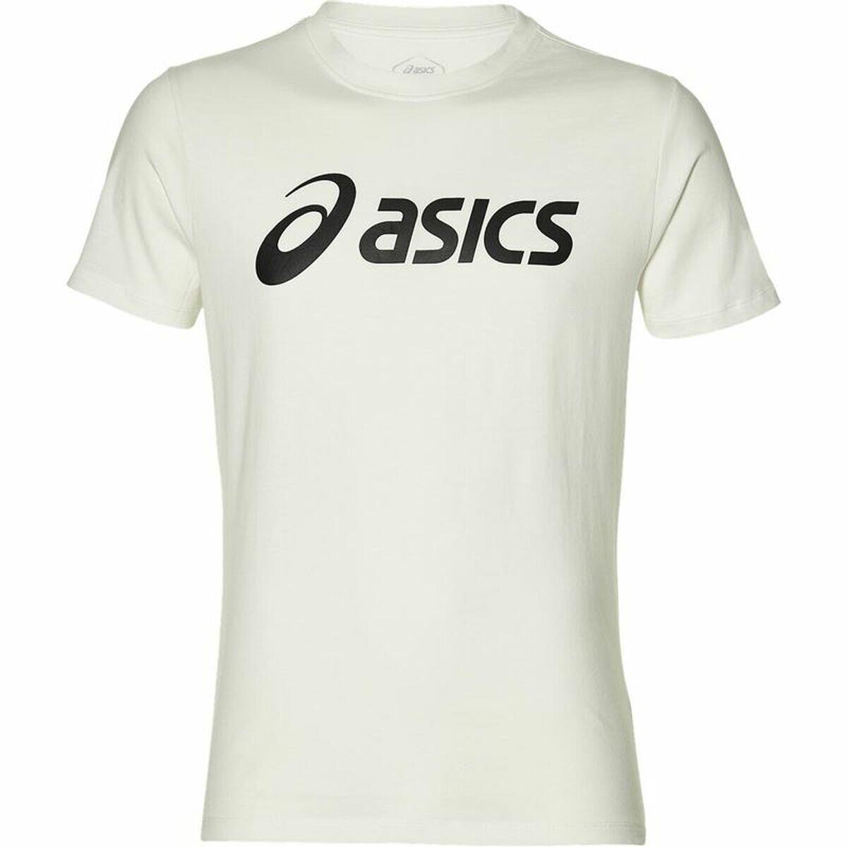 ASICS Men’s Short Sleeve T-Shirt Asics Big Logo White/Black