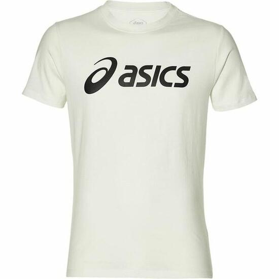 T-shirt à manches courtes homme Asics Big Logo Blanc/Noir