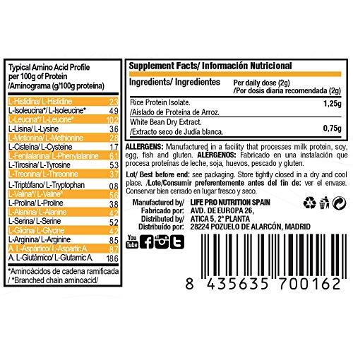 sabores naturales Life Pro Carb Stop 80g 4/5
