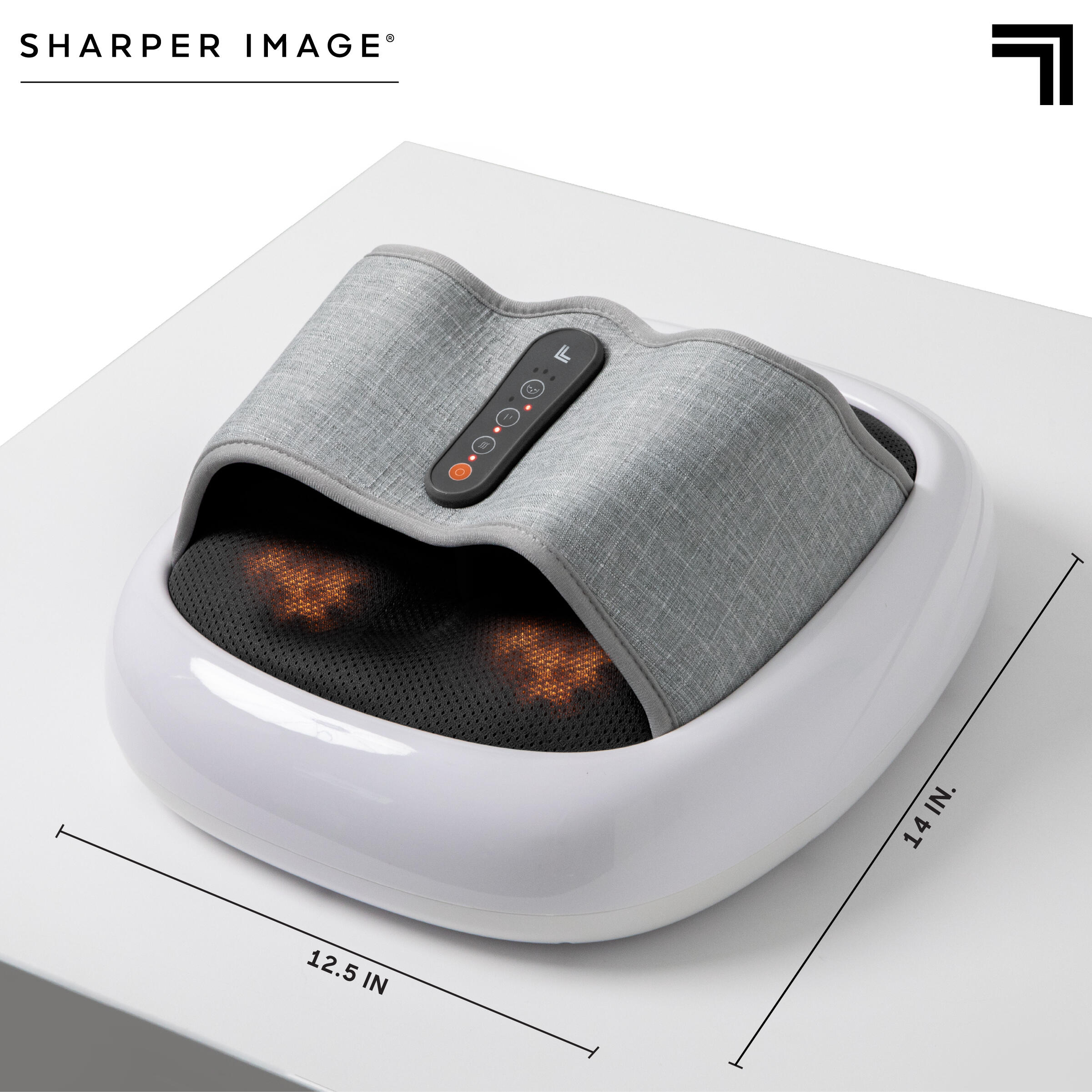 Appareil de massage pieds avec acupressure, shiatsu et fonction compression. 5/5