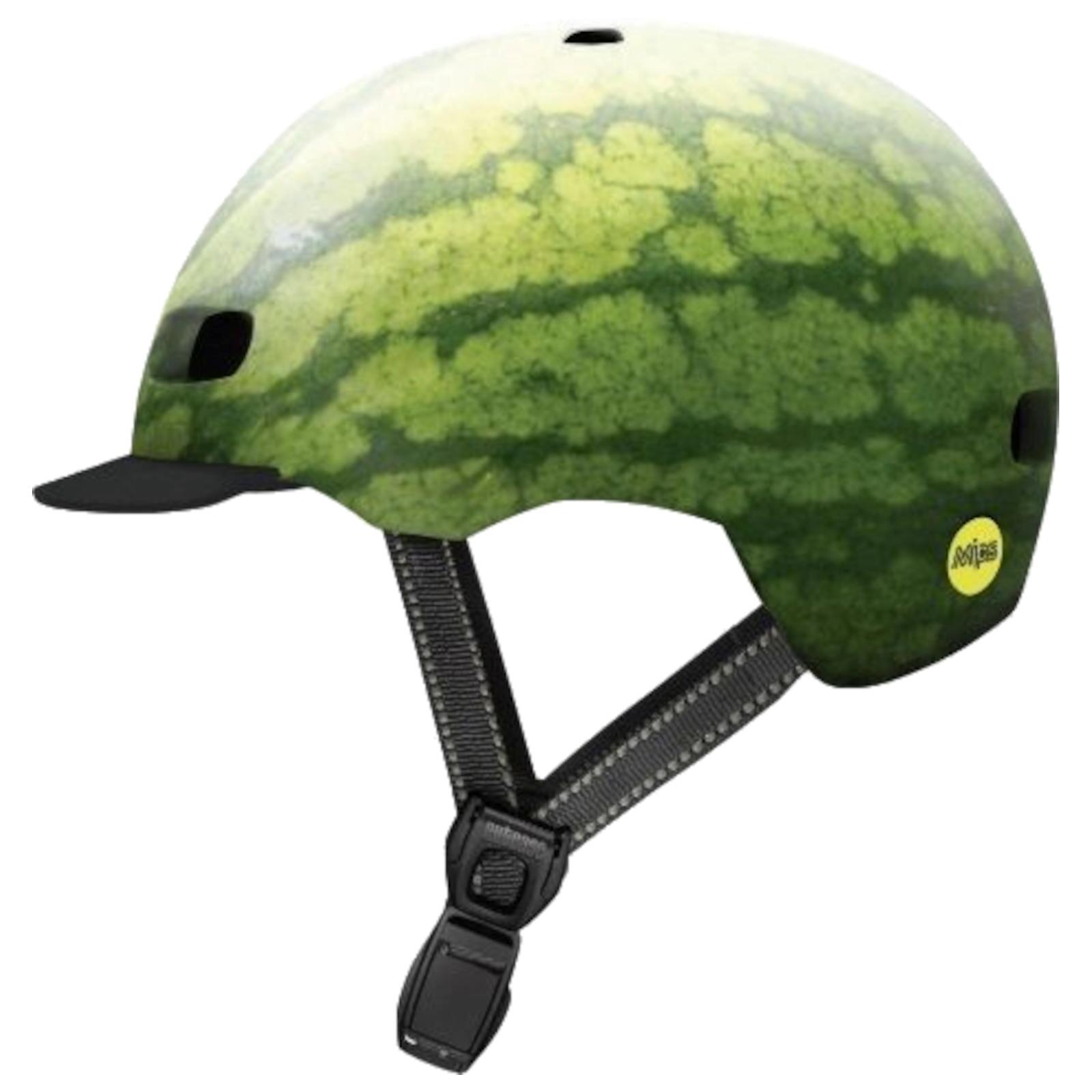 Nutcase - Casque De Vélo Pour Enfants Little Nutty Mips, Watermelon - Casque - Multicolore|vert - 52 - Decathlon