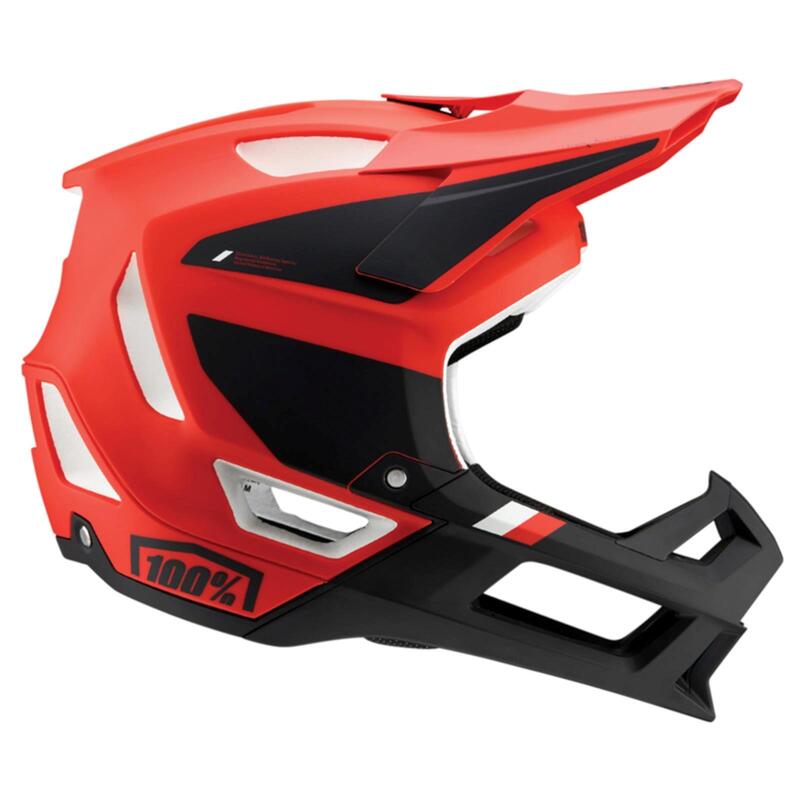 Casco de bicicleta con fidlock 100% trajecta